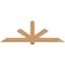 Ekena Millwork Kennewick Timber Gable Bracket, Western Red Cedar, 84"W x 28"H x 3 1/2"D x 5 1/2"F, 8/12 Pitch GBW084X28X0406KEN00SWR - alternate 1